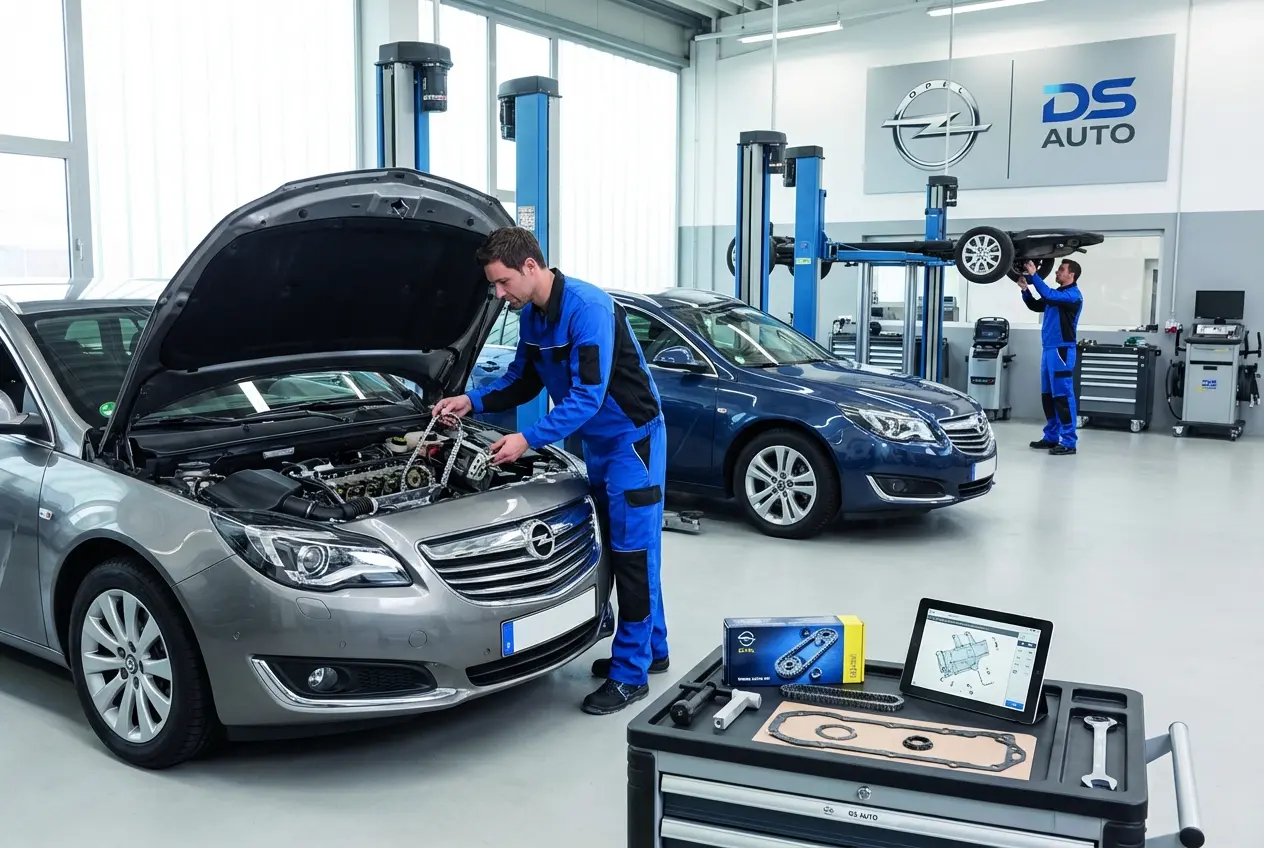 Диагностика и замена цепи ГРМ Opel в автосервисе DS AUTO Жуковский
