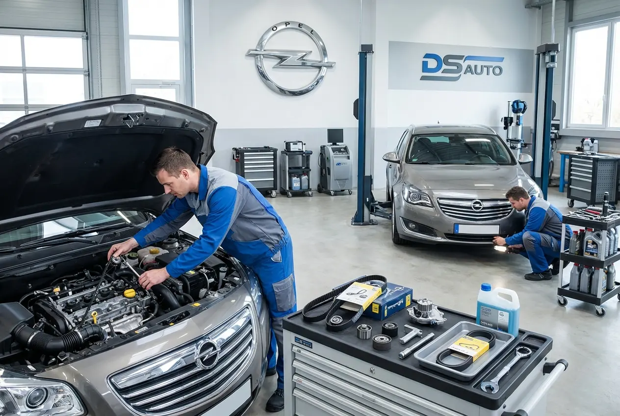 Диагностика и замена ремня ГРМ Opel в автосервисе DS AUTO в Жуковском – качественное обслуживание
