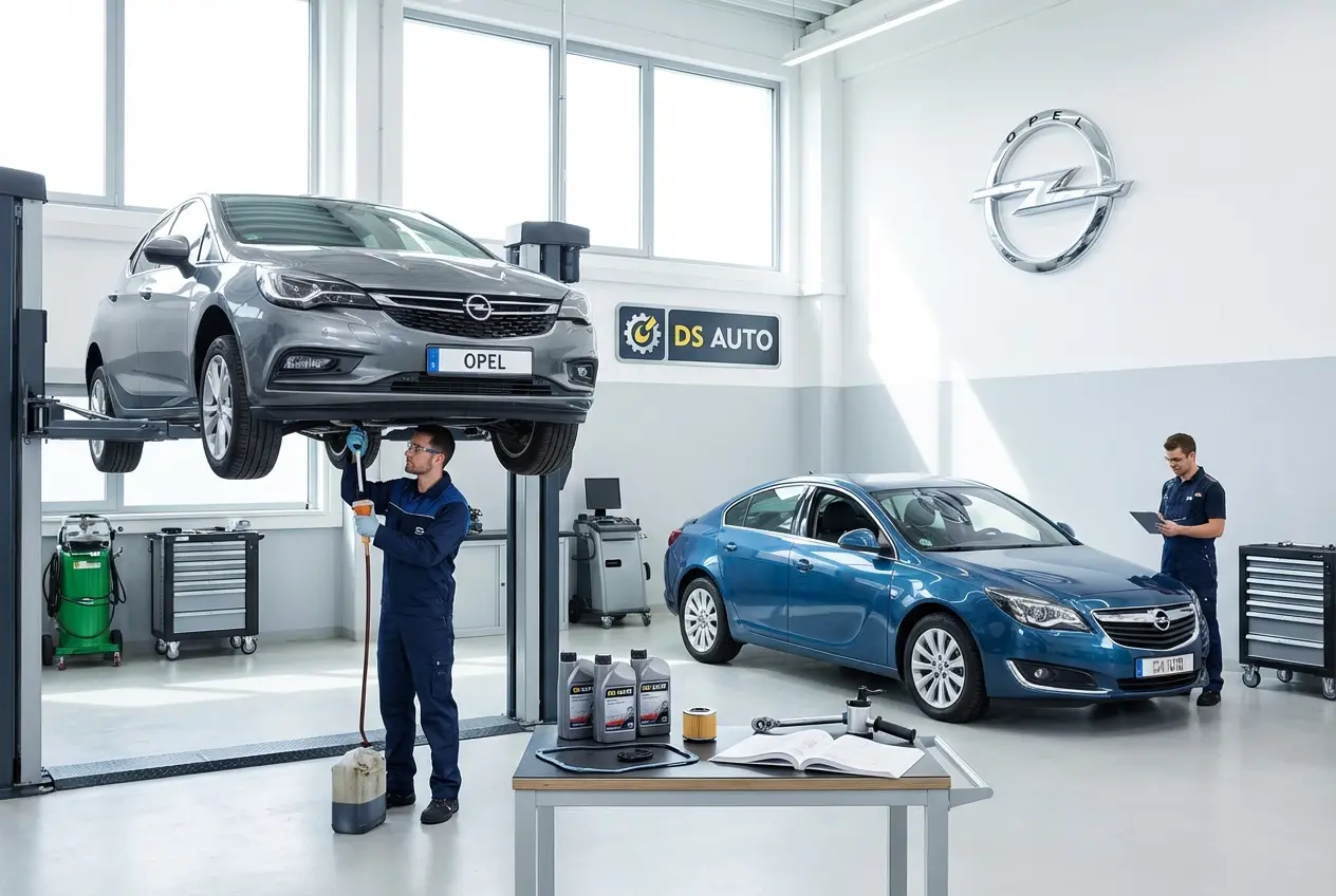 Аппаратная замена масла в АКПП Opel в автосервисе DS Auto в Жуковском

