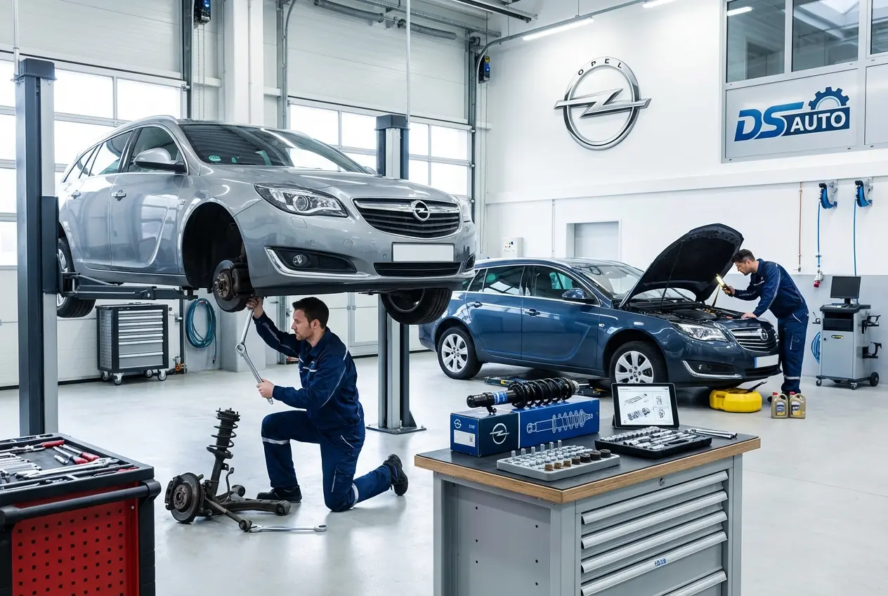 Замена амортизаторов Opel в автосервисе DS Auto, Жуковский
